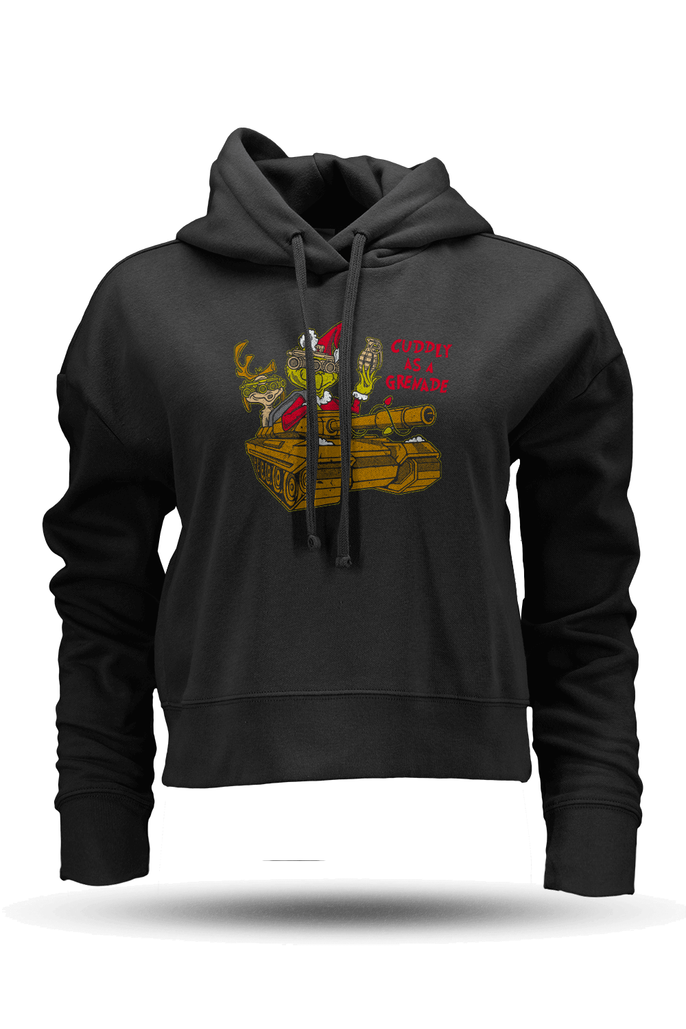 Cuddly as a Grenade - Women's Boxy Hoodie