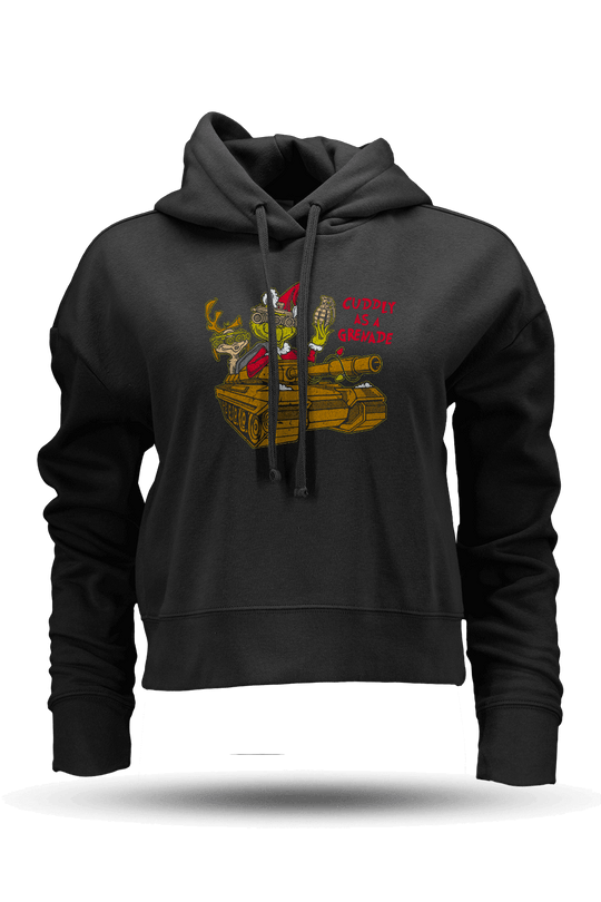 Cuddly as a Grenade - Women's Boxy Hoodie