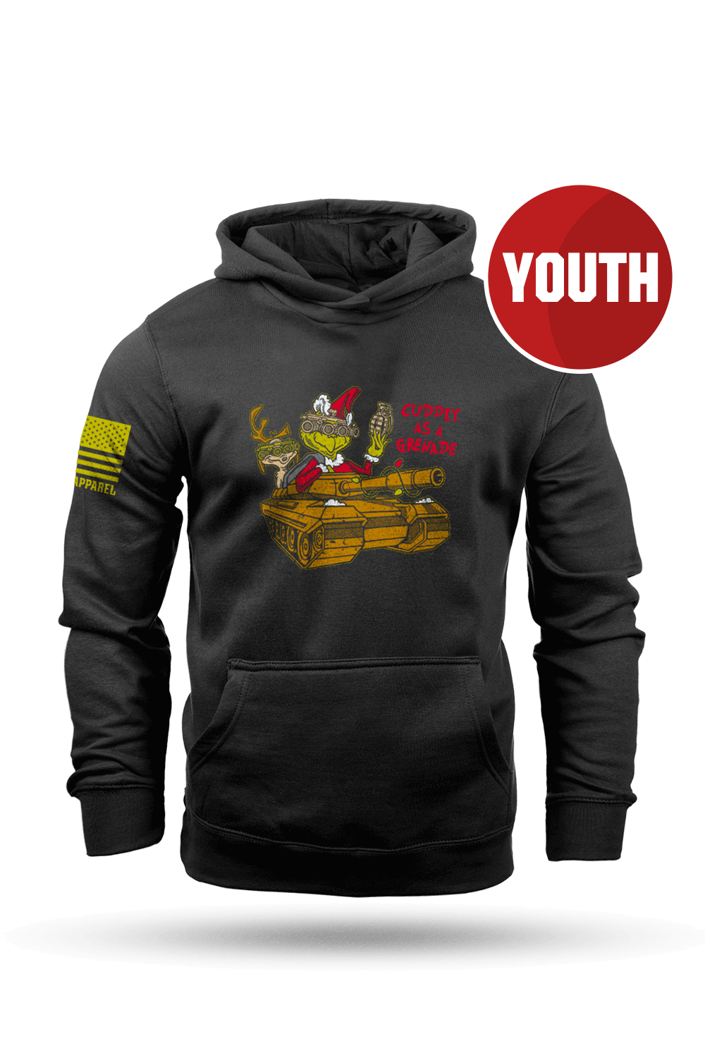 Cuddly as a Grenade - Youth Hoodie