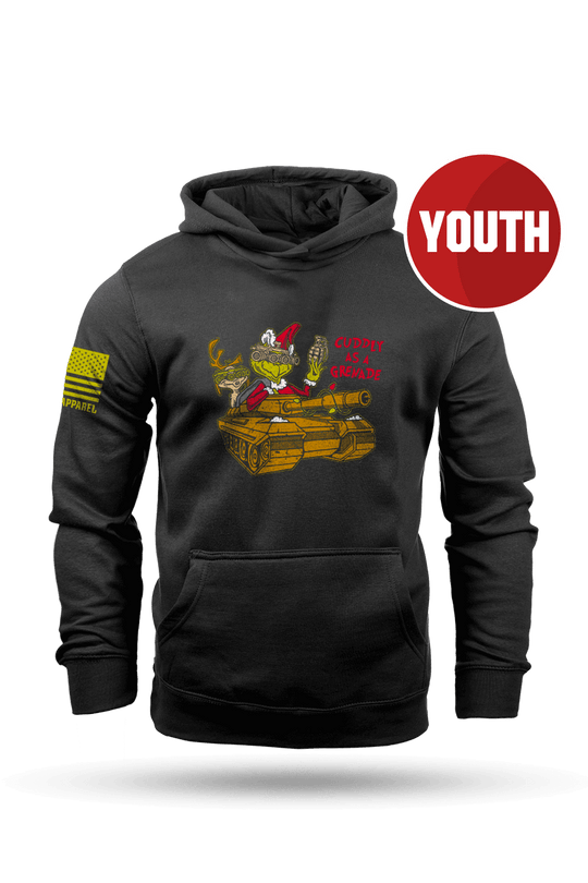 Cuddly as a Grenade - Youth Hoodie
