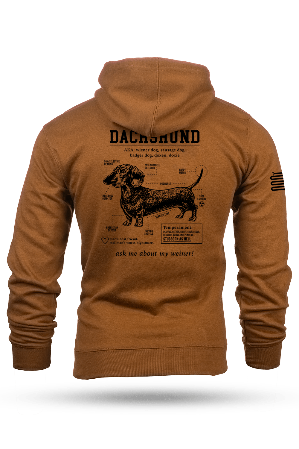 Dachshund Schematic - Hoodie