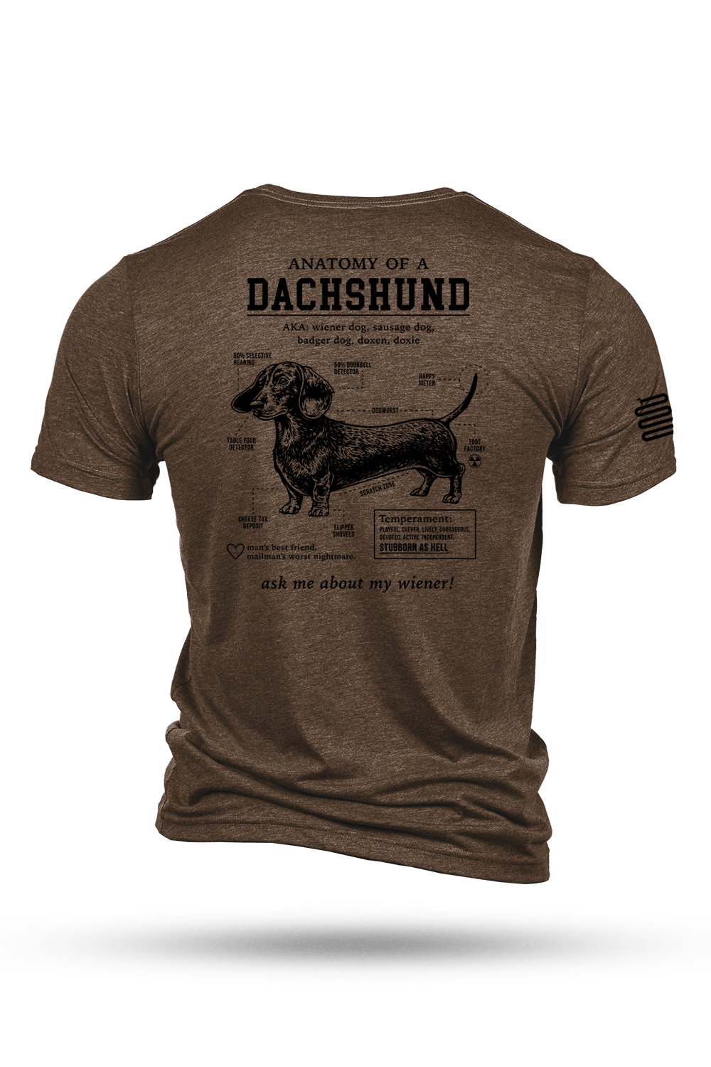 Dachshund Schematic - T-Shirt