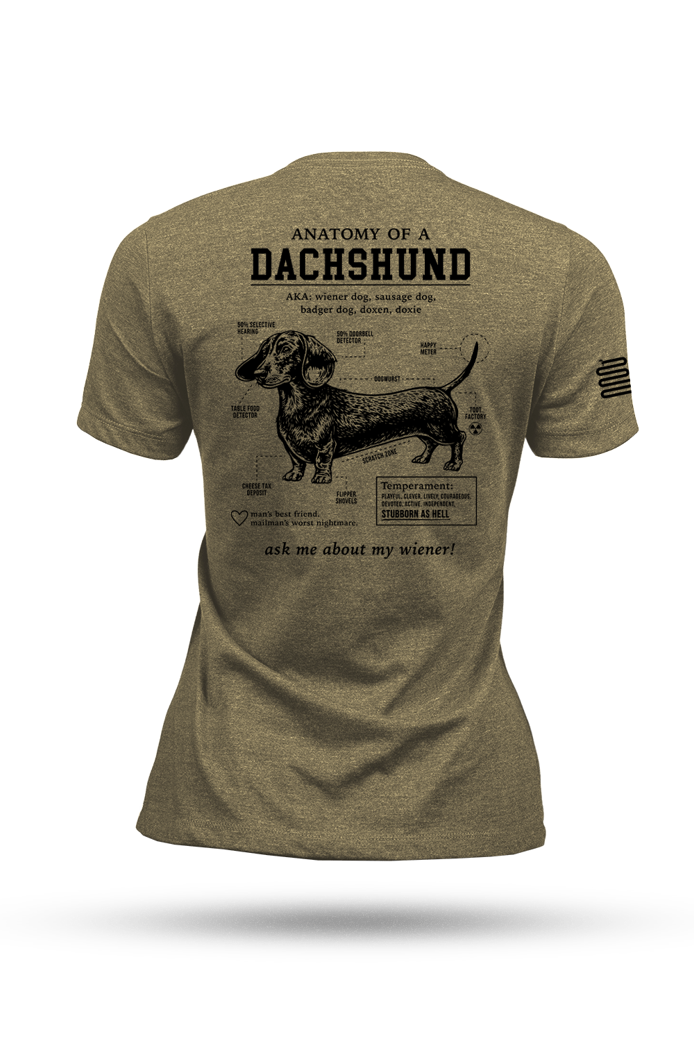 dachshund dress shirt Stripe Long-Sleeve Button-Down Dog Dress Shirt | Poshdoglife.com