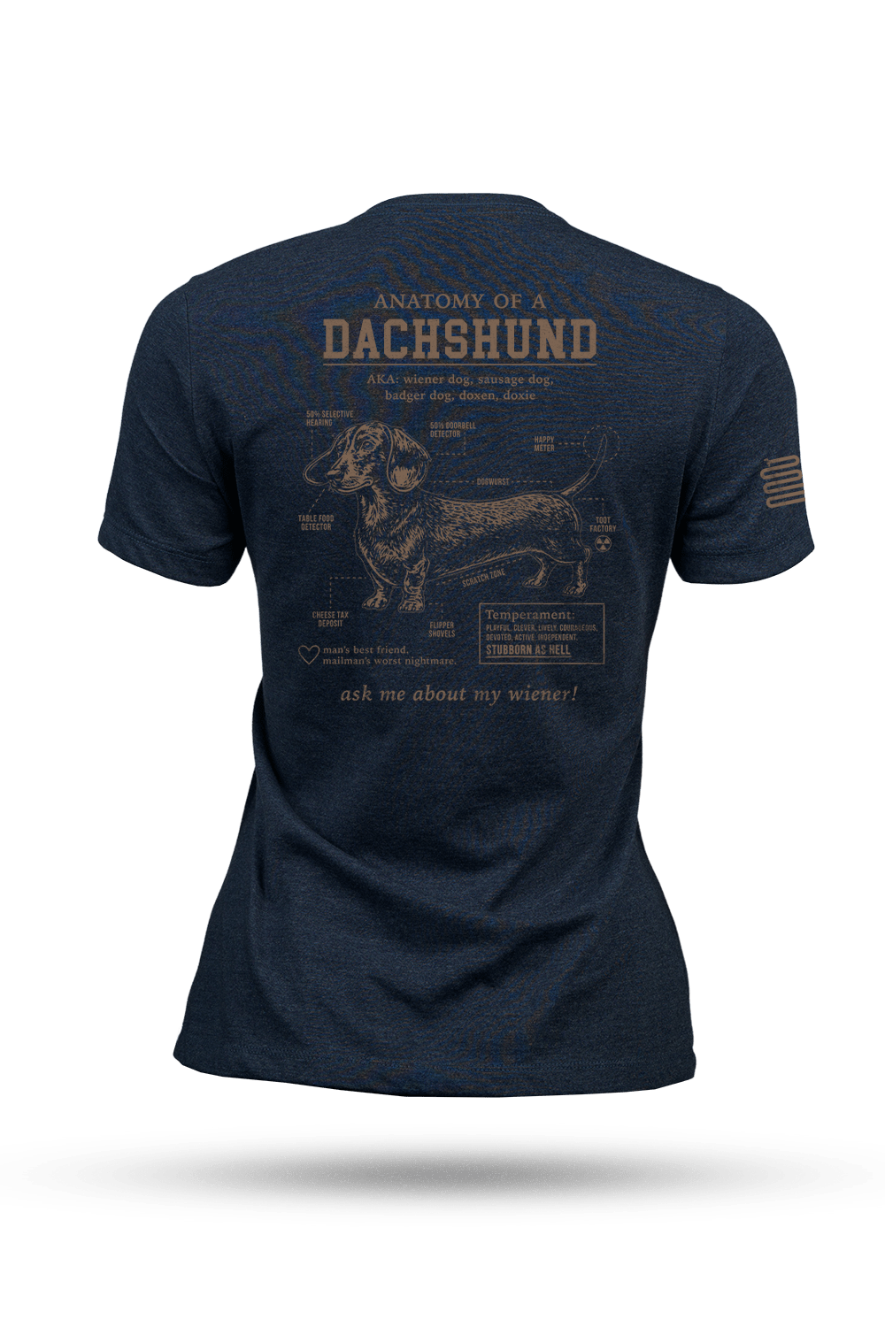 Dachshund Schematic - Women's T-Shirt