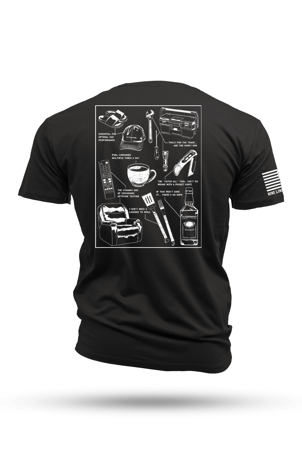 Dad Schematic - T-Shirt