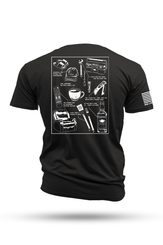 Dad Schematic - T-Shirt