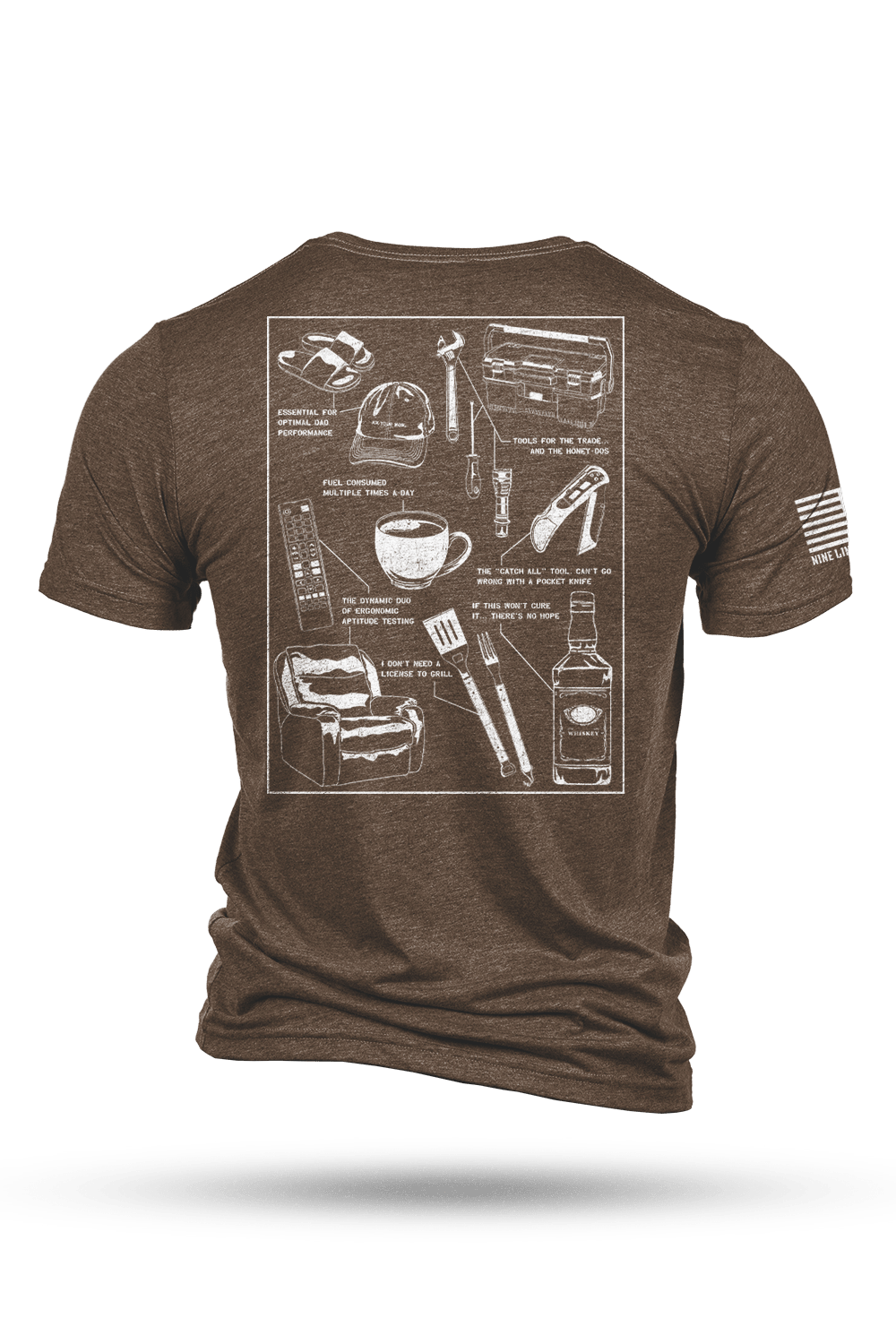 Dad Schematic - T-Shirt