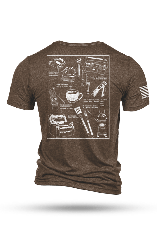 Dad Schematic - T-Shirt