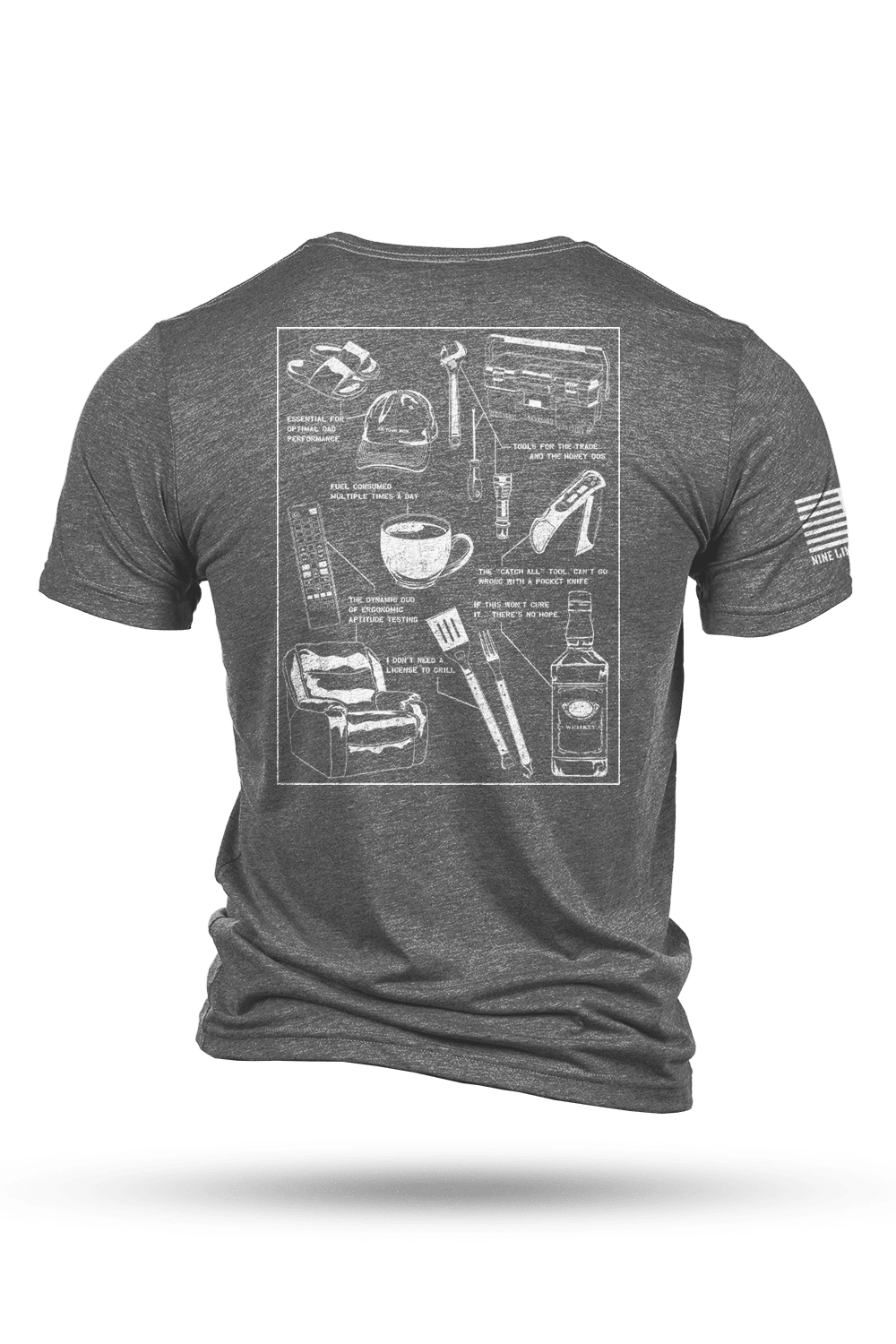 Dad Schematic - T-Shirt