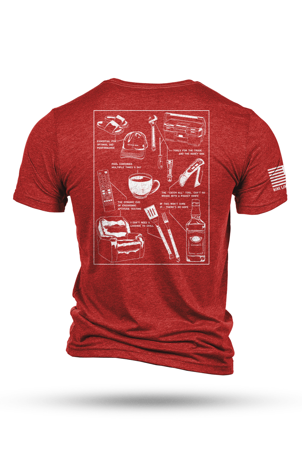 Dad Schematic - T-Shirt