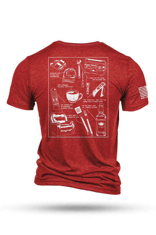 Dad Schematic - T-Shirt