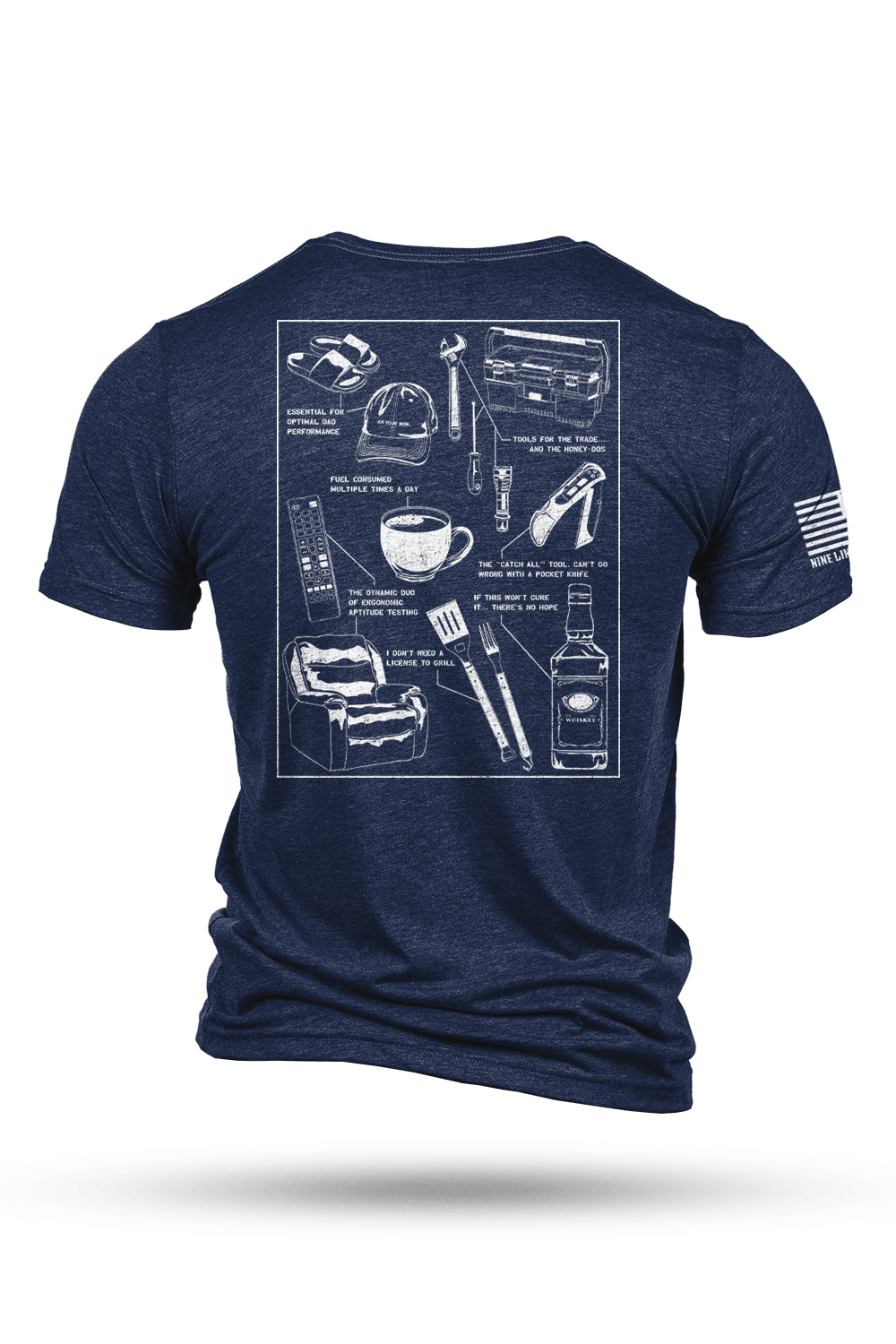 Dad Schematic - T-Shirt