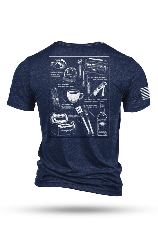 Dad Schematic - T-Shirt