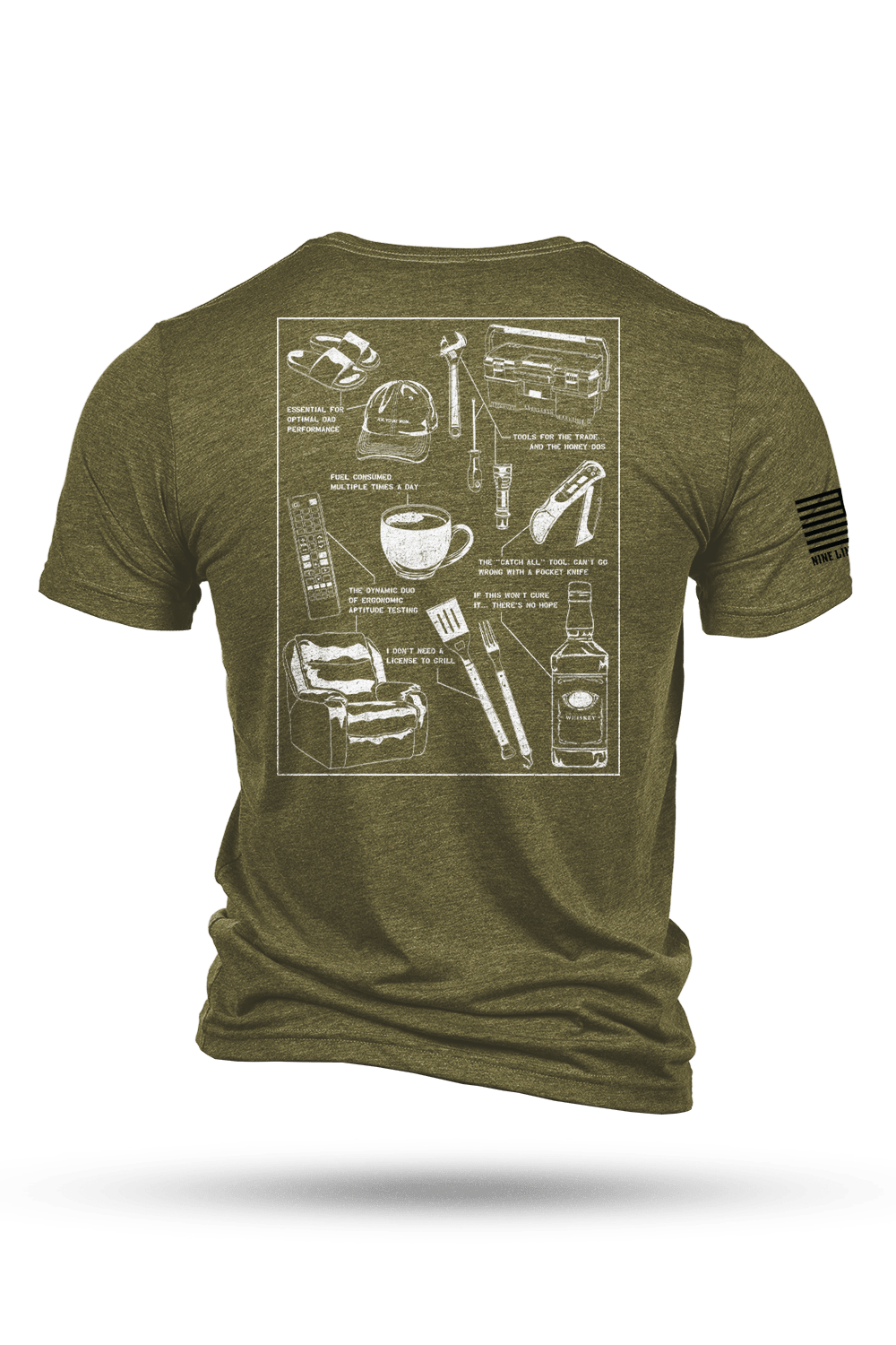 Dad Schematic - T-Shirt