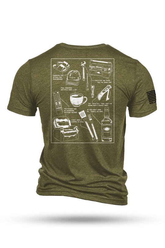 Dad Schematic - T-Shirt