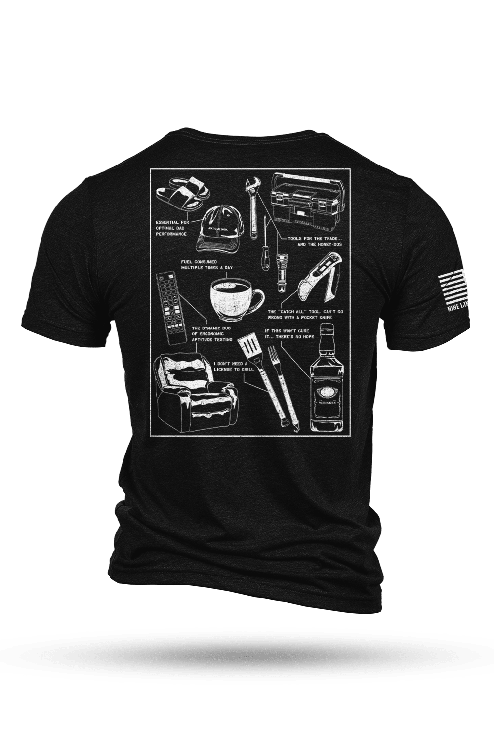 Dad Schematic - T-Shirt