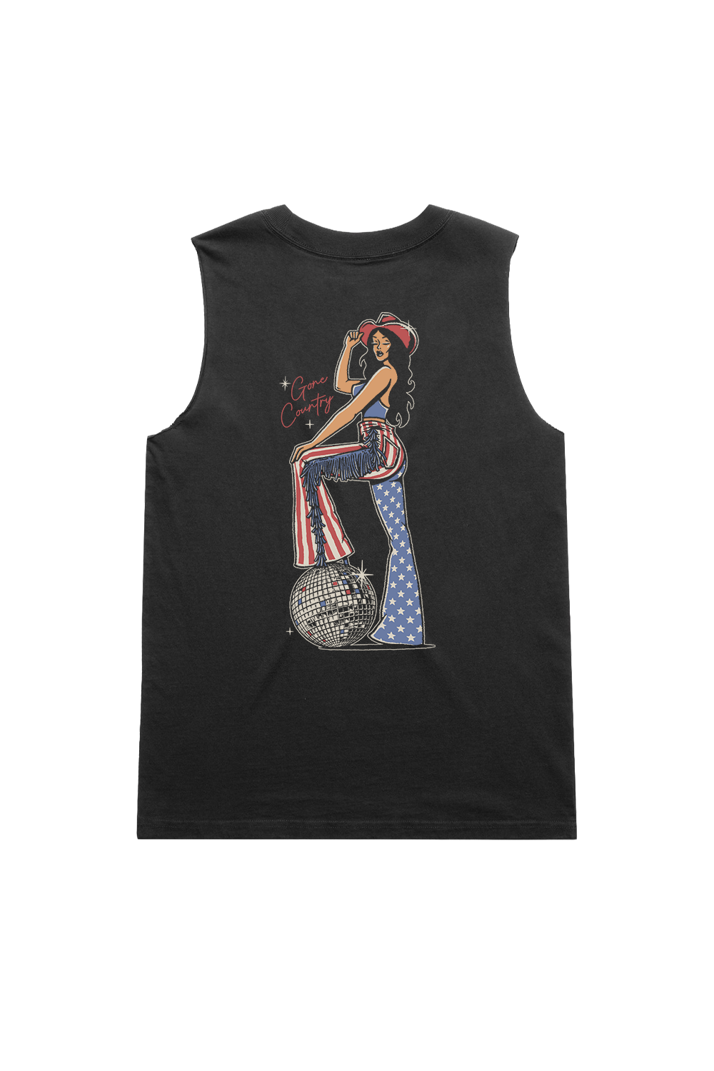 Disco Cowgirl - Women's Muscle Tank Top