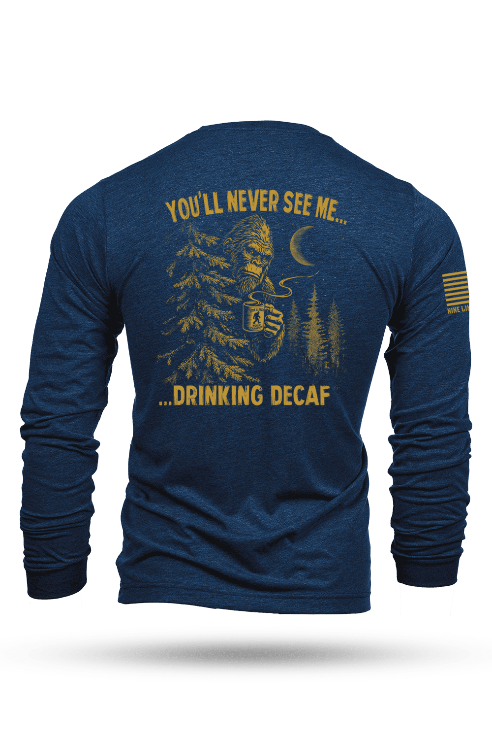 Decaf Squatch - Long-Sleeve Shirt