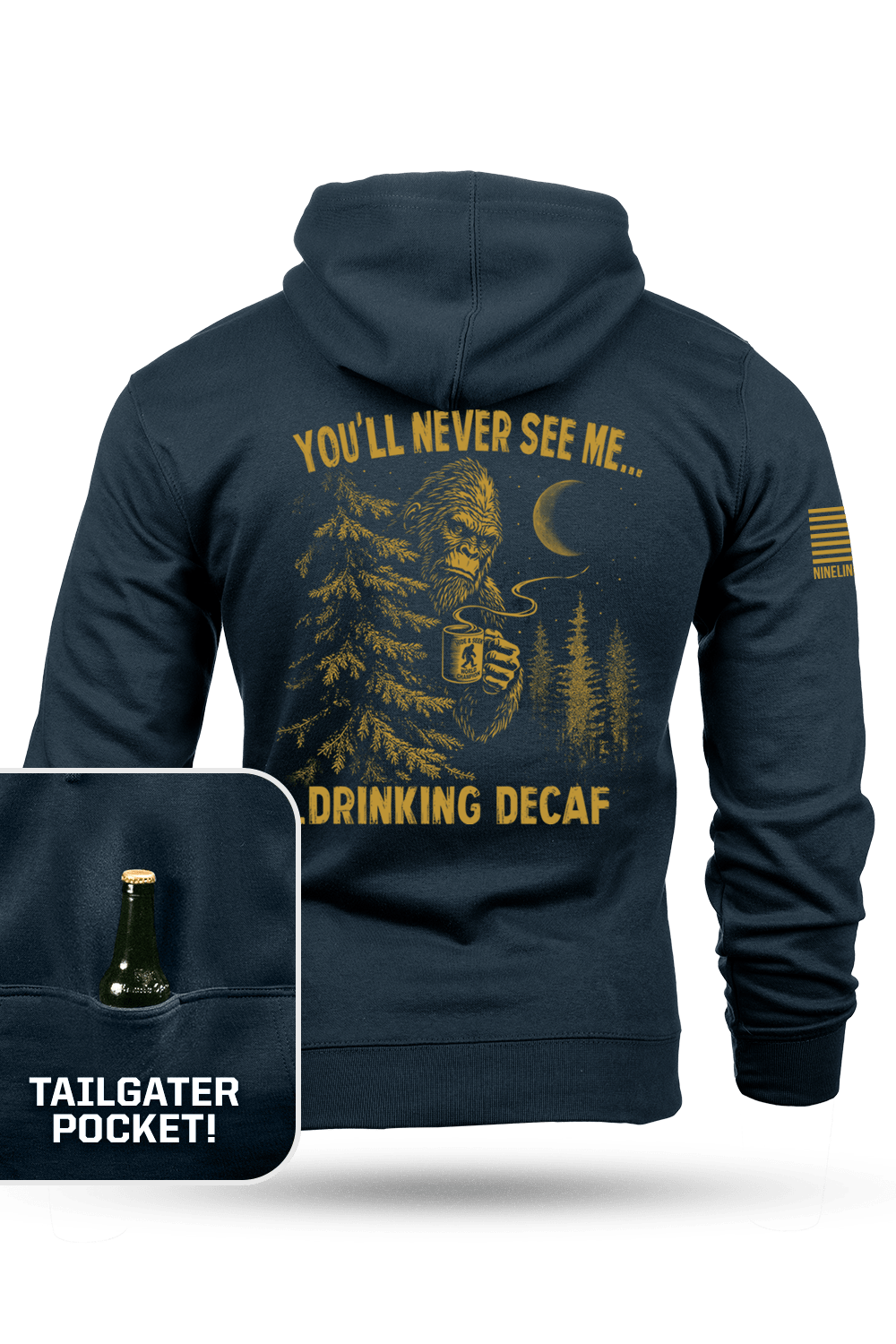 Decaf Squatch - Tailgater Hoodie