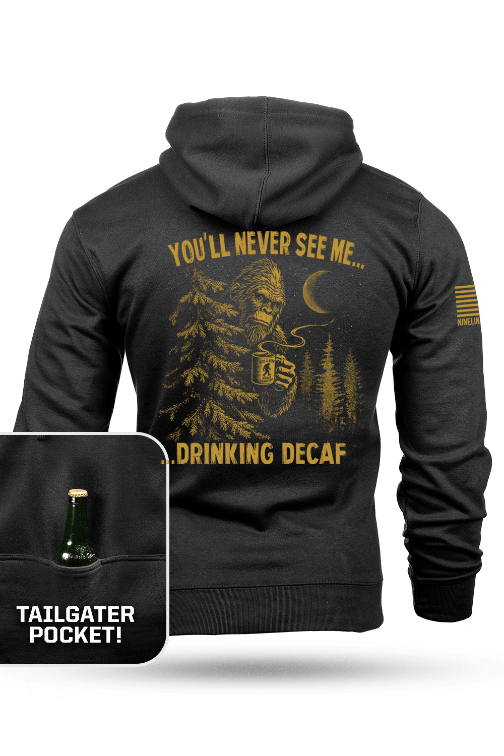 Decaf Squatch - Tailgater Hoodie