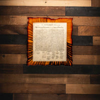 Declaration of Independence - Molten Metal Wall Art