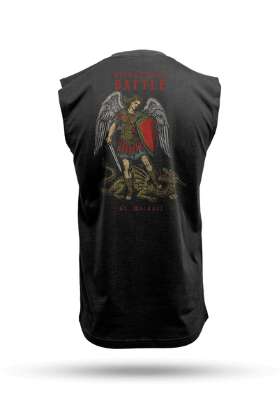 Defend us in Battle - Men's Muscle Tank Top
