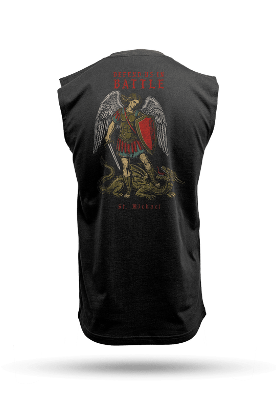Defend us in Battle - Men's Muscle Tank Top