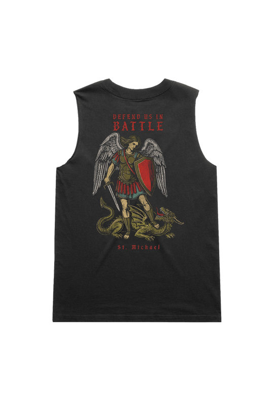 Defend us in Battle - Women's Boyfriend Tank Top