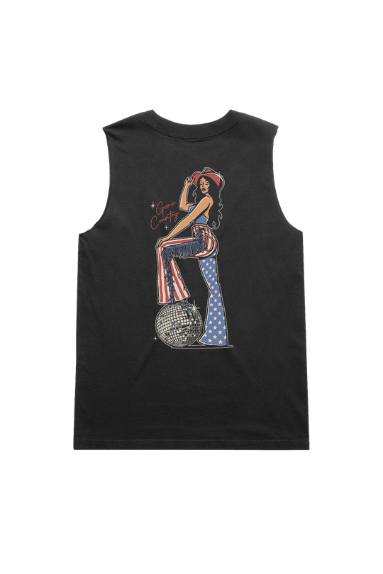 Disco Cowgirl - Women's Muscle Tank Top