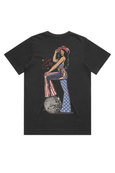 Disco Cowgirl - Women's T-Shirt