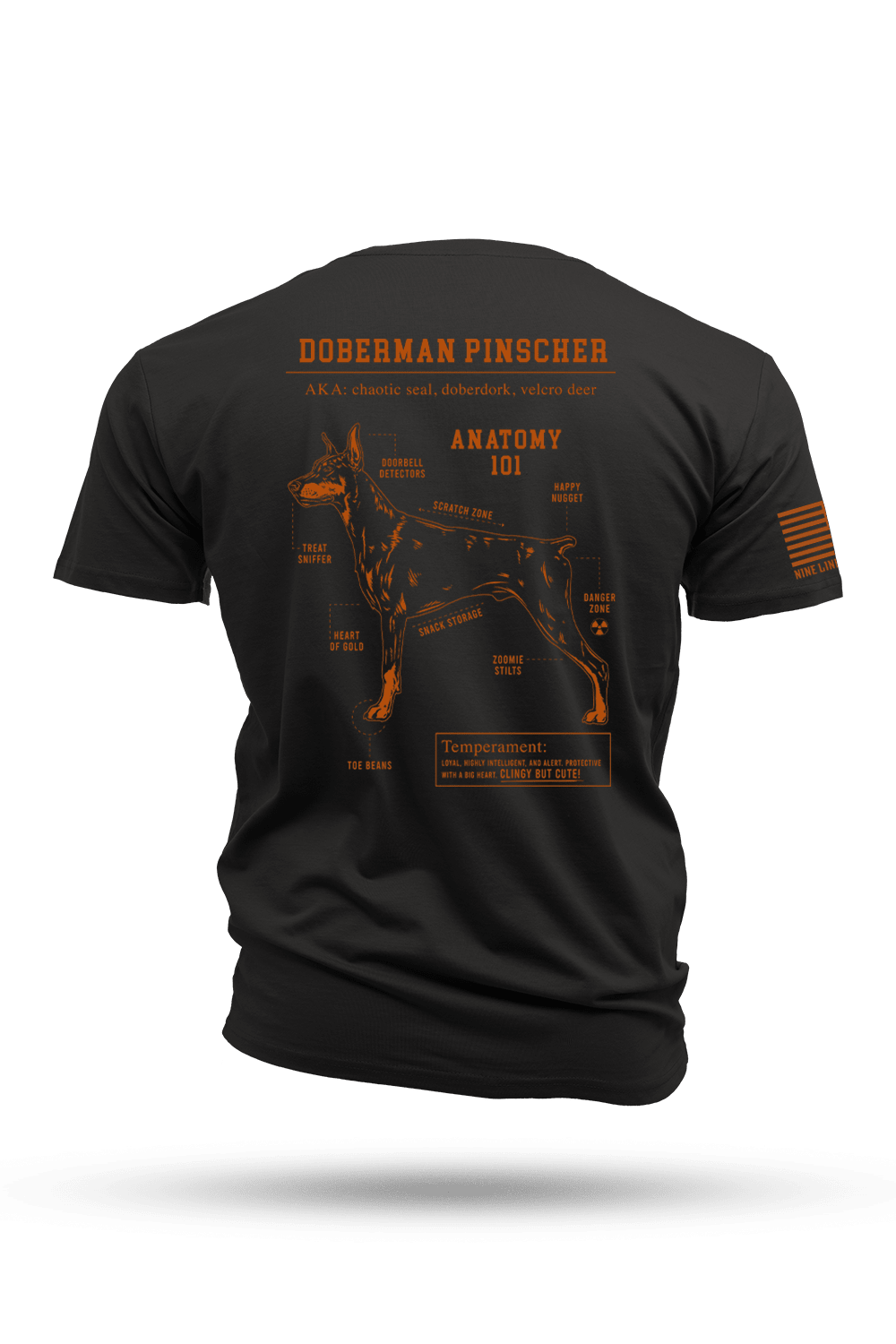 Doberman Schematic - T-Shirt