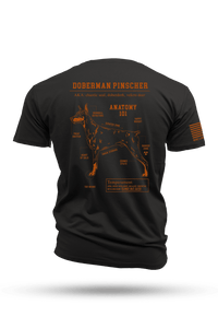 Doberman Schematic - T-Shirt