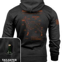 Doberman Schematic - Tailgater Hoodie