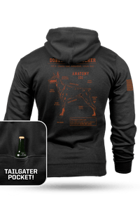 Doberman Schematic - Tailgater Hoodie