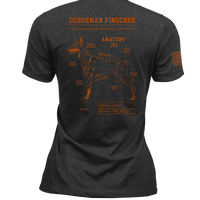 Doberman Schematic - Women's T-Shirt