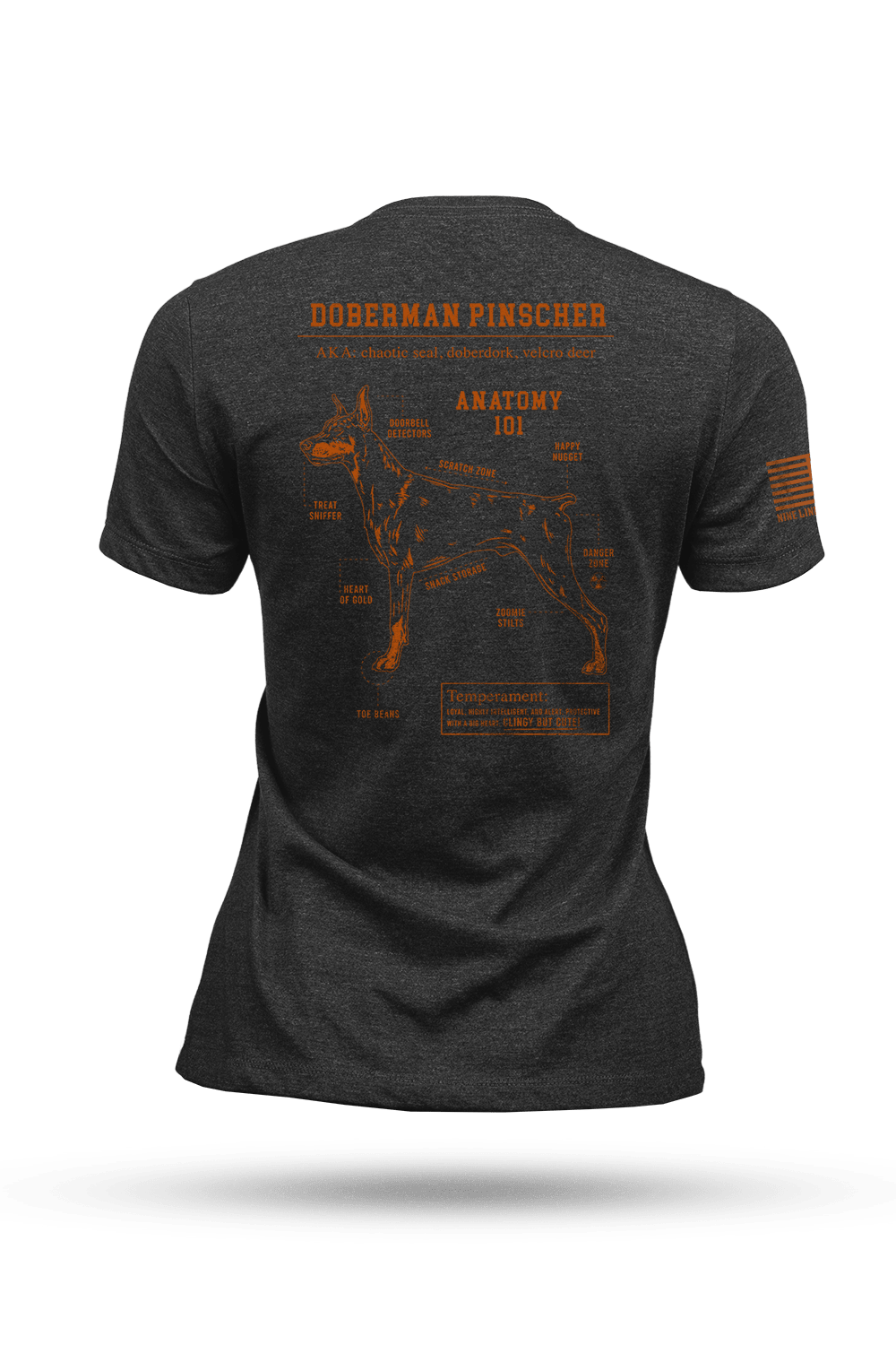 Doberman Schematic - Women's T-Shirt