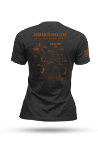 Doberman Schematic - Women's T-Shirt