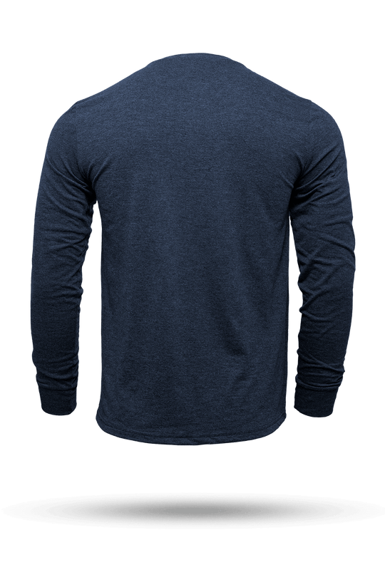 Dropline Logo - Long Sleeve Henley