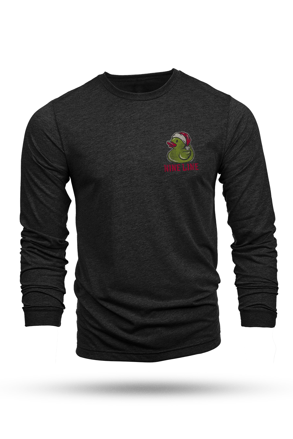 Duck Wreath - Long - Sleeve Shirt