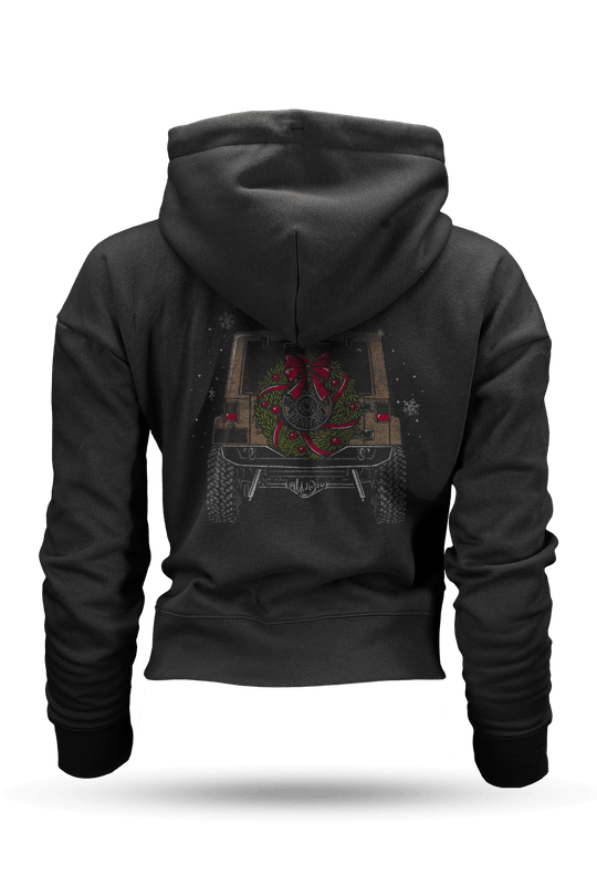 Duck Wreath - Women's Boxy Hoodie