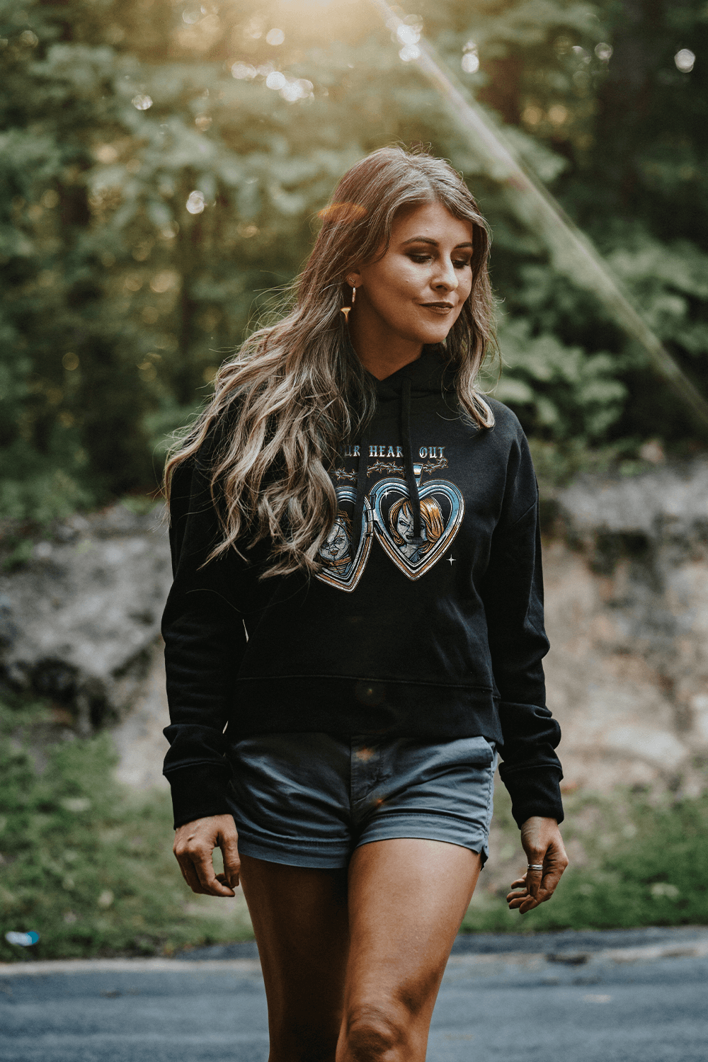 Eat Your Heart Out - Women's Boxy Hoodie