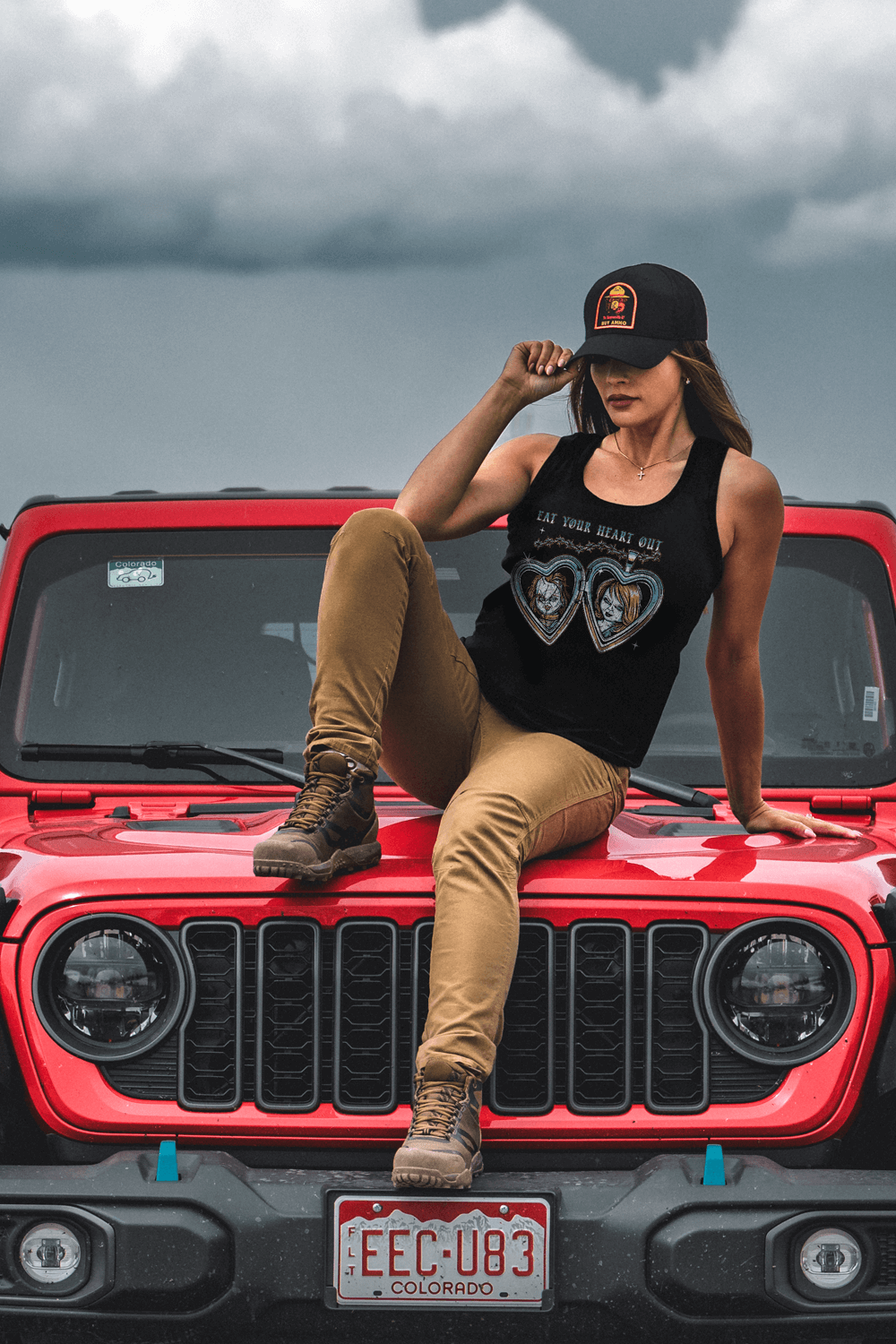 Eat Your Heart Out - Women's Racerback Tank