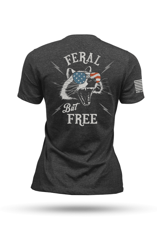 Feral But Free - Women's T-Shirt