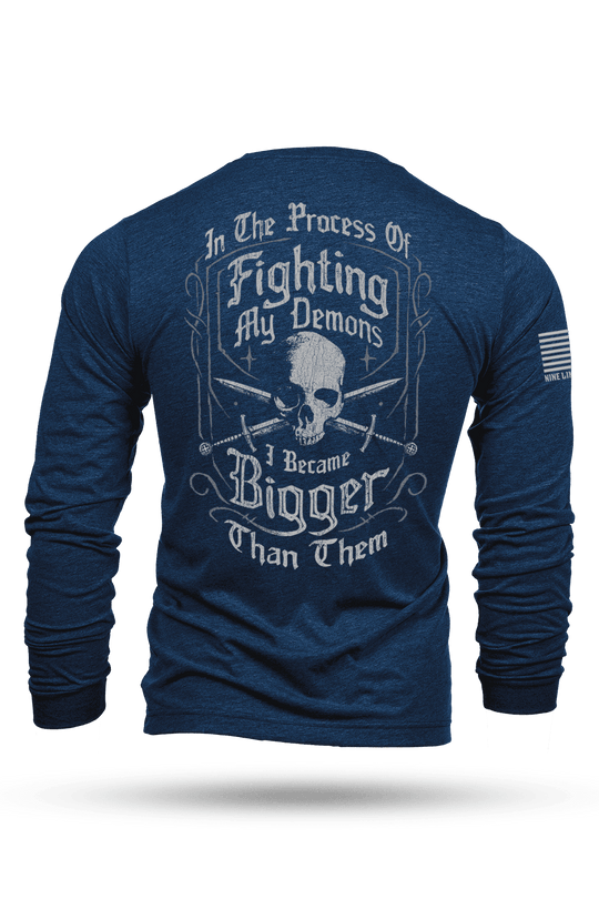Fighting Demons - Long - Sleeve Shirt
