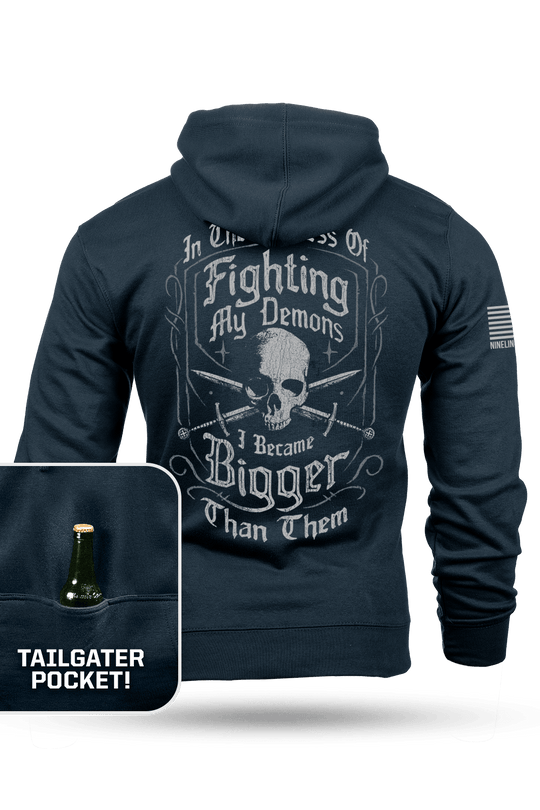 Fighting Demons - Tailgater Hoodie