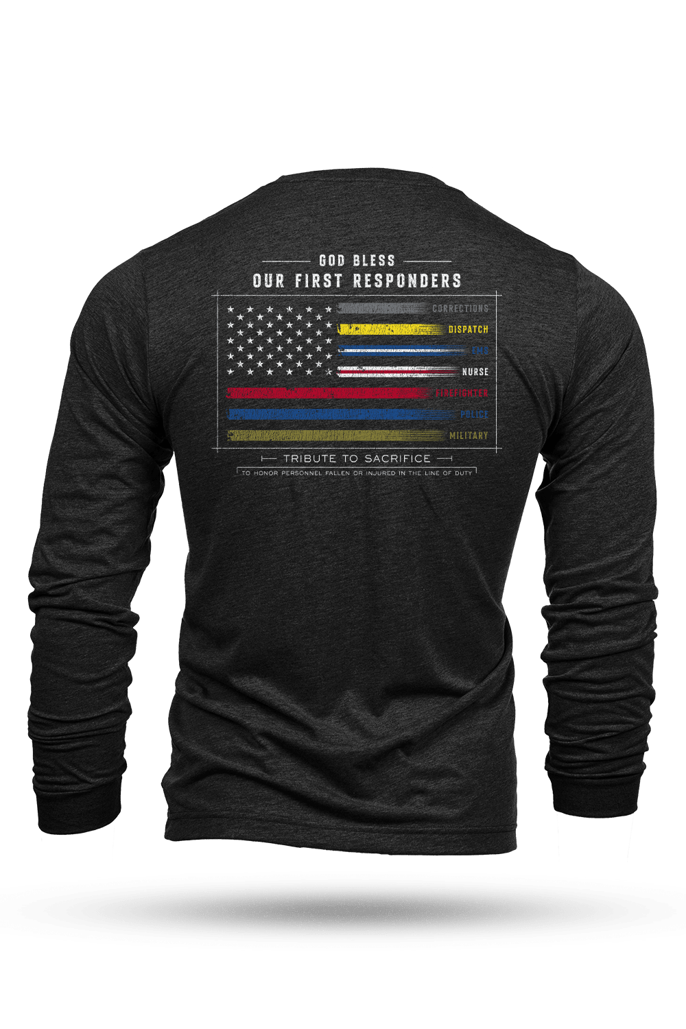 First Responders Flag - Long-Sleeve Shirt
