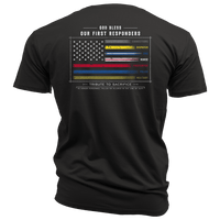 First Responders Flag - T-Shirt