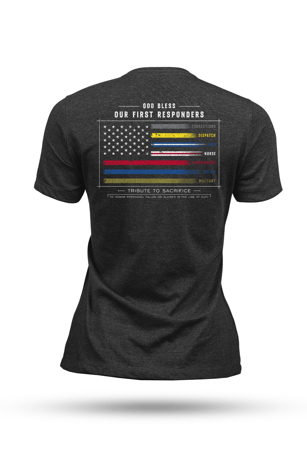 First Responders Flag - Women's T-Shirt