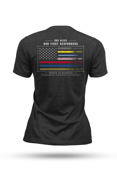First Responders Flag - Women's T-Shirt