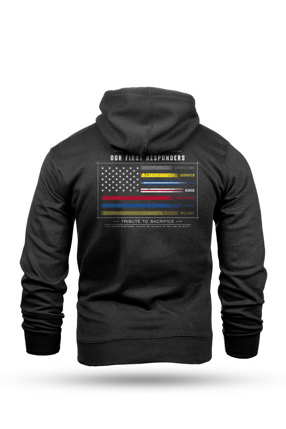 First Responders Flag - Youth Hoodie